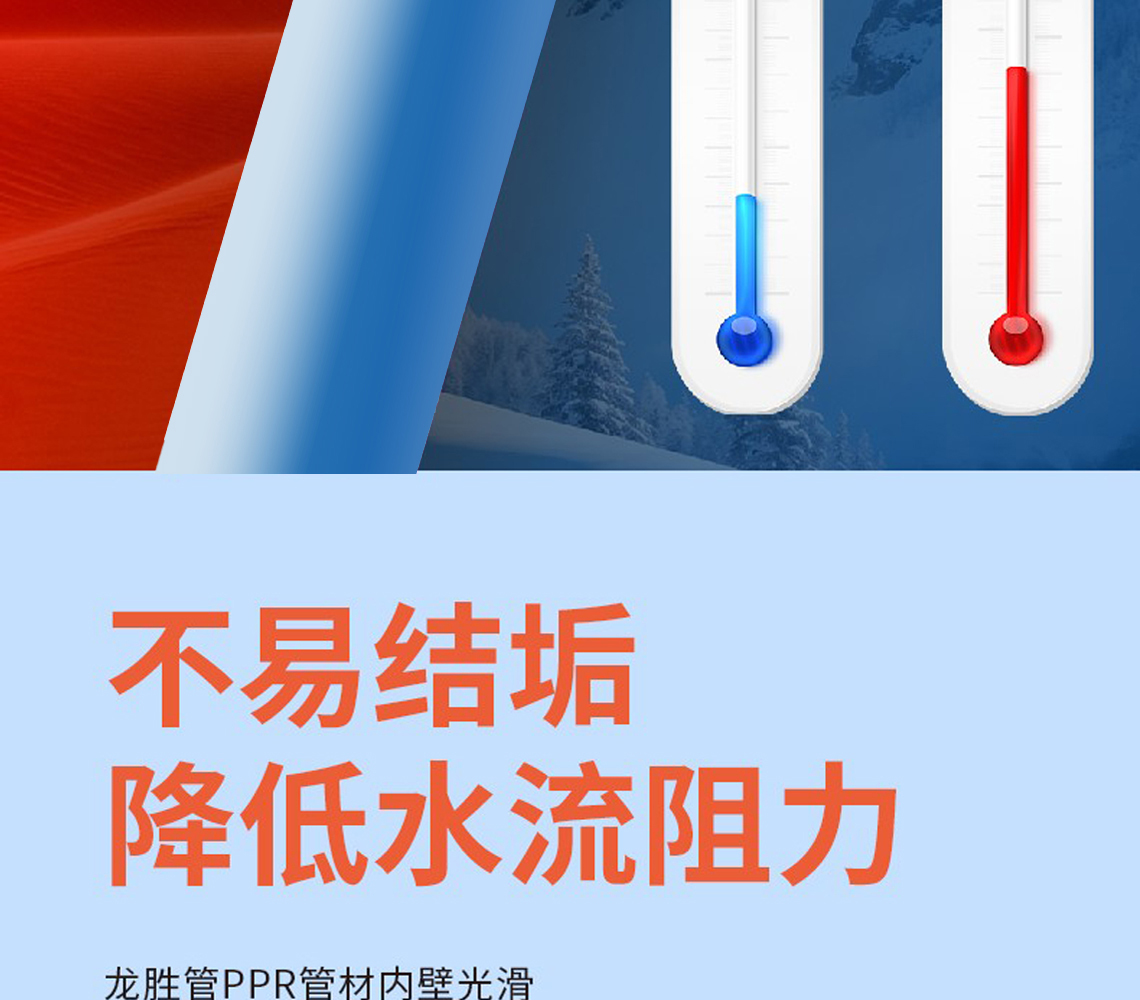 龍勝福管系列PPR水管